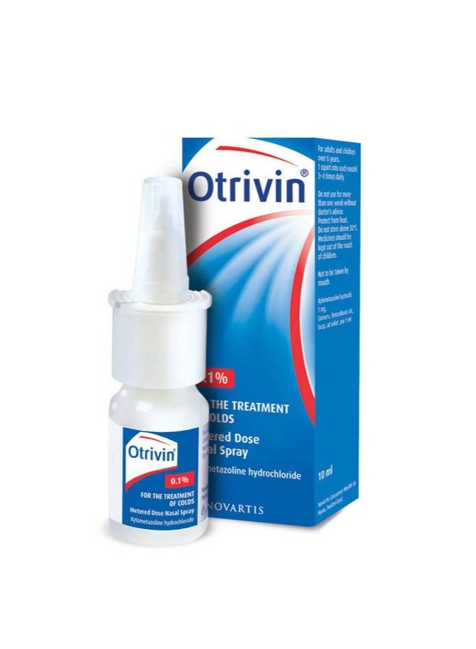 Metered Dose Adult Nasal Spray 10ml
