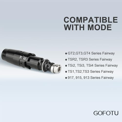 Gofotu .335 Fairway Wood Adapter Sleeve W/Serial Compatible with Titleist GT2,GT3,GT4，TS TS2 TS3 917F 915F 913F - Image 4