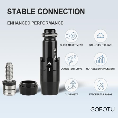 Gofotu .335 Fairway Wood Adapter Sleeve W/Serial Compatible with Titleist GT2,GT3,GT4，TS TS2 TS3 917F 915F 913F - Image 5