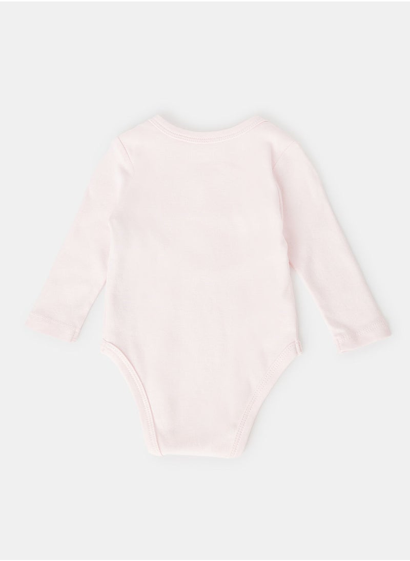 GUESS - Baby Unisex Triangle Logo Onesie - Image 1