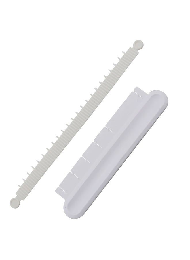 DGBRSM Flip Cake Arc Ruler Decorative Marking Divider Aid Diy Cake Framing Tool Round Lace Baking Measuring Pastry - Image 3