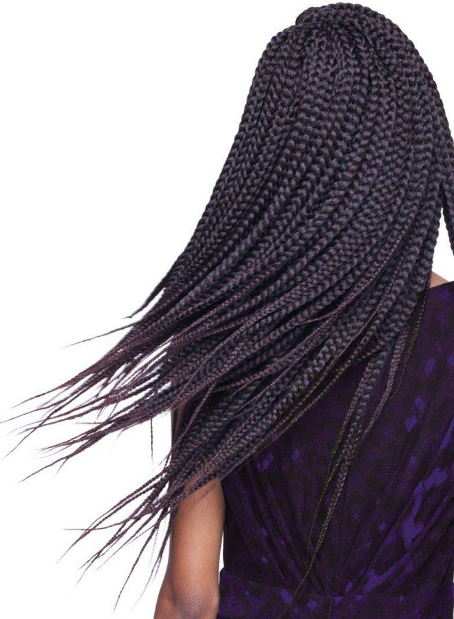 Harlem 125 Harlem125 Kima Ez Twin Braid 24" Professional Synthetic Hair Braids KEZ24 (1B Off Black) - Image 2