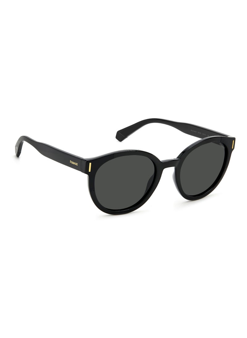 Polaroid Women's Polarized Sunglasses Pld 6185/S Grey 47 - Lens Size: 47.2 Mm - Black  - Image 2