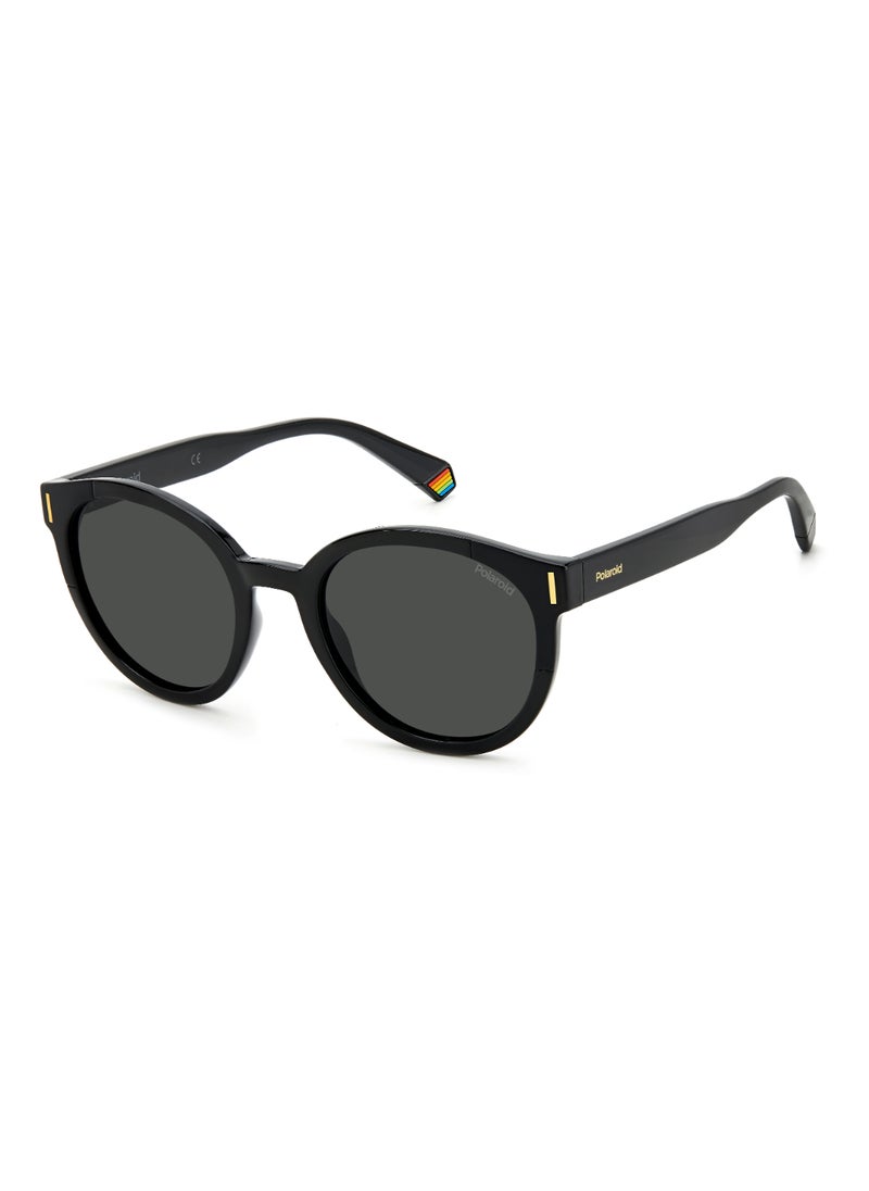 Polaroid Women's Polarized Sunglasses Pld 6185/S Grey 47 - Lens Size: 47.2 Mm - Black  - Image 1
