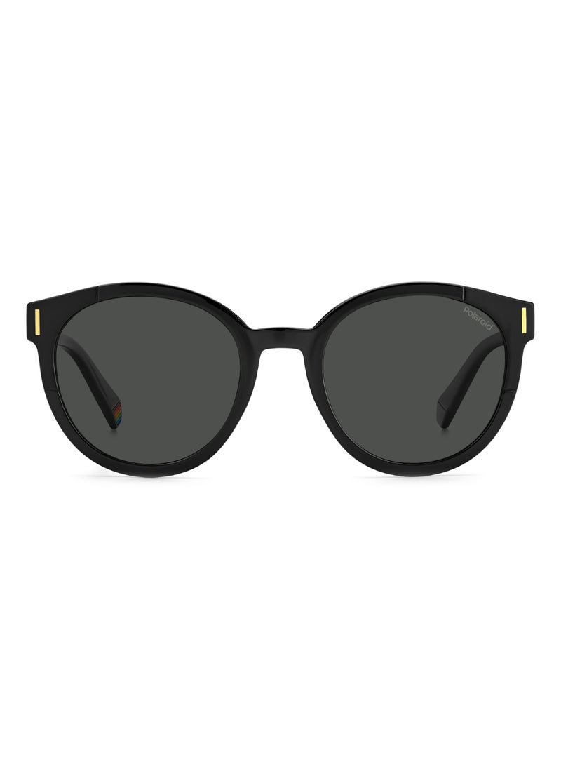 Polaroid Women's Polarized Sunglasses Pld 6185/S Grey 47 - Lens Size: 47.2 Mm - Black  - Image 3