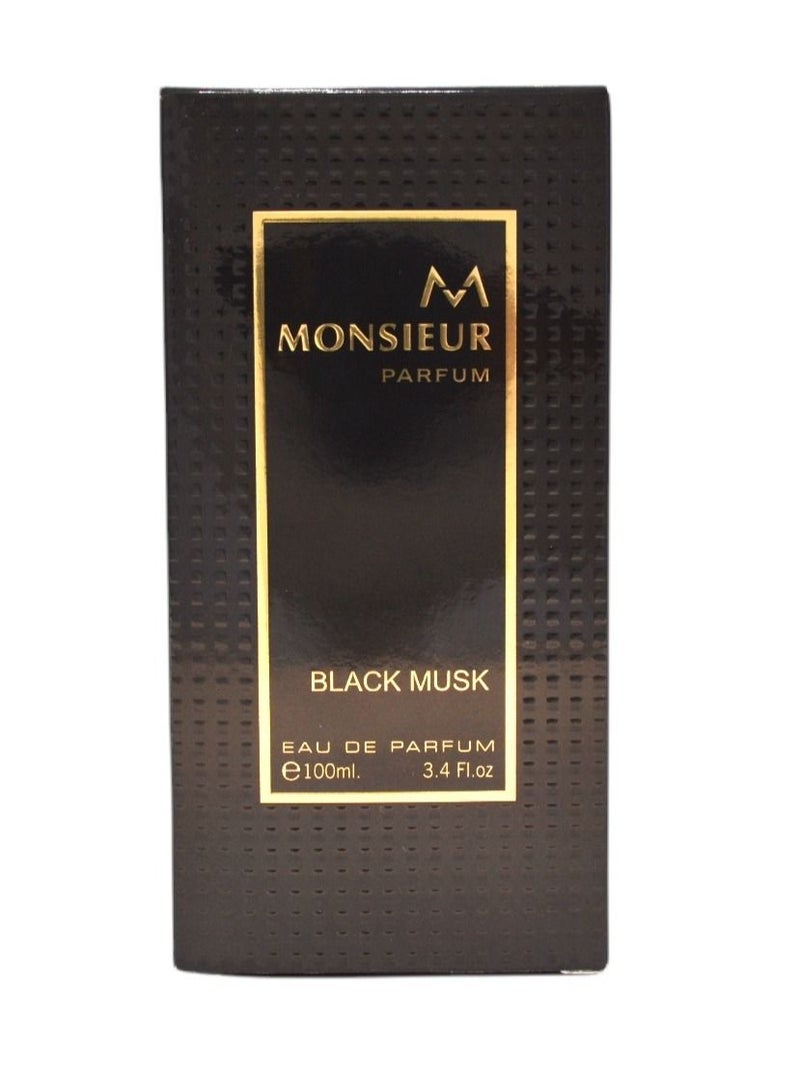Alina Corel Monsieur Black Musk By Alina Corel Eau De Parfum, 100Ml - Image 2