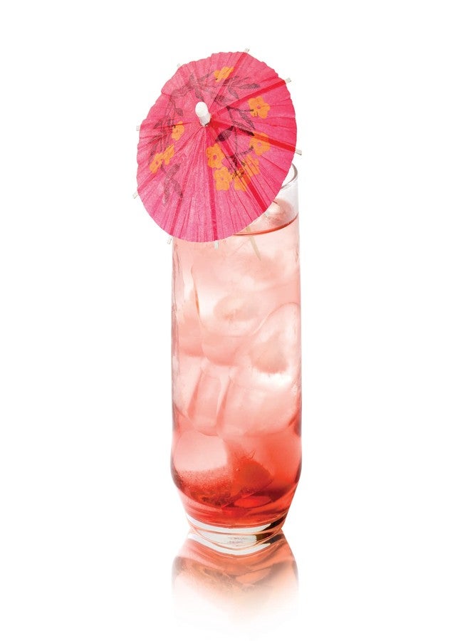 True Umbrella Appetizer Picks, Mini Umbrella Toothpicks, Drink Umbrellas for Mai Tais and Daiquiris, Multicolor, Wood, Set of 12 - Image 3