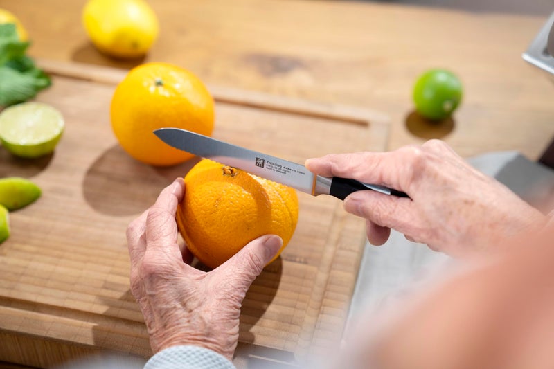 Zwilling Four Stars Utility knife, Silver/Black - Image 5