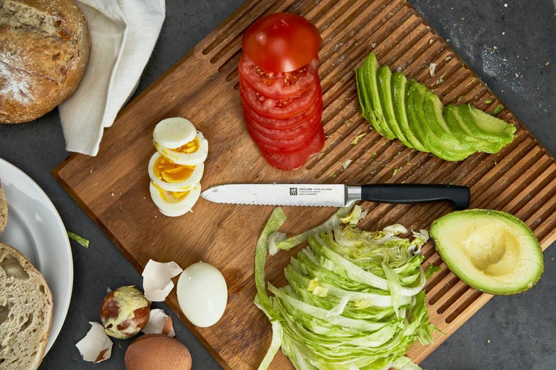 Zwilling Four Stars Utility knife, Silver/Black - Image 2