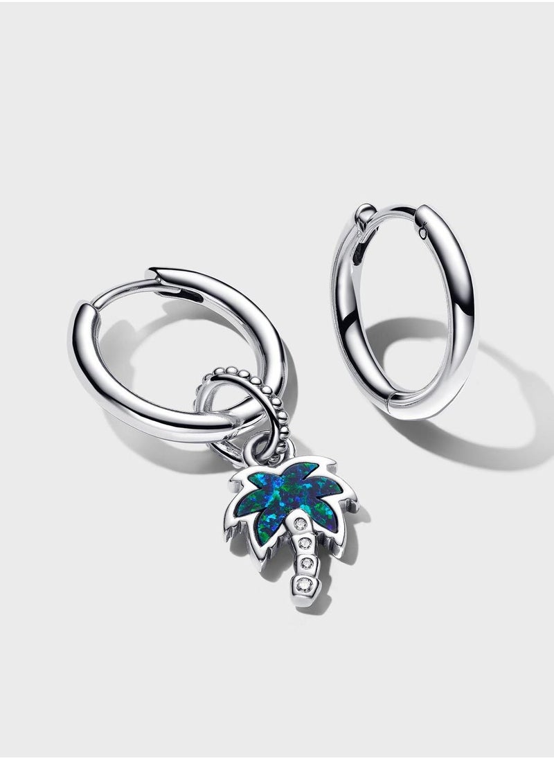 PANDORA Opalescent Green Palm Tree Dangle Charm  - Image 4