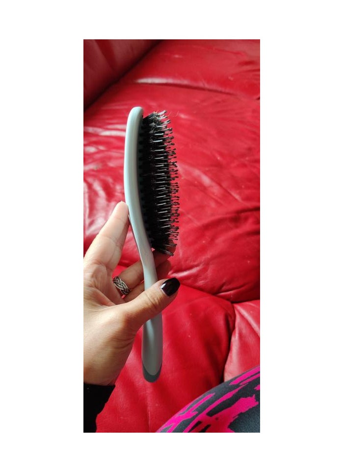 ROSSMANN German Brand -For Your Beauty Paddle Hair brush - Gentle Detangling and Smoothing made in Germany  - Image 5
