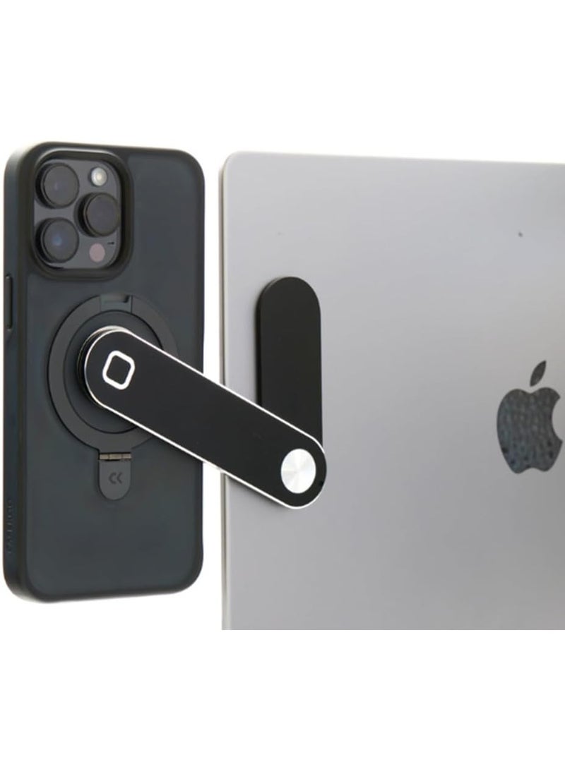 SideEye Phone Mount | Double Your Screen with Our Smartphone Magnetic Holder | Compatible with Any Type of Laptop and Smartphone | Magnetic Moving Mobile Holder on Laptop or Car - Image 1