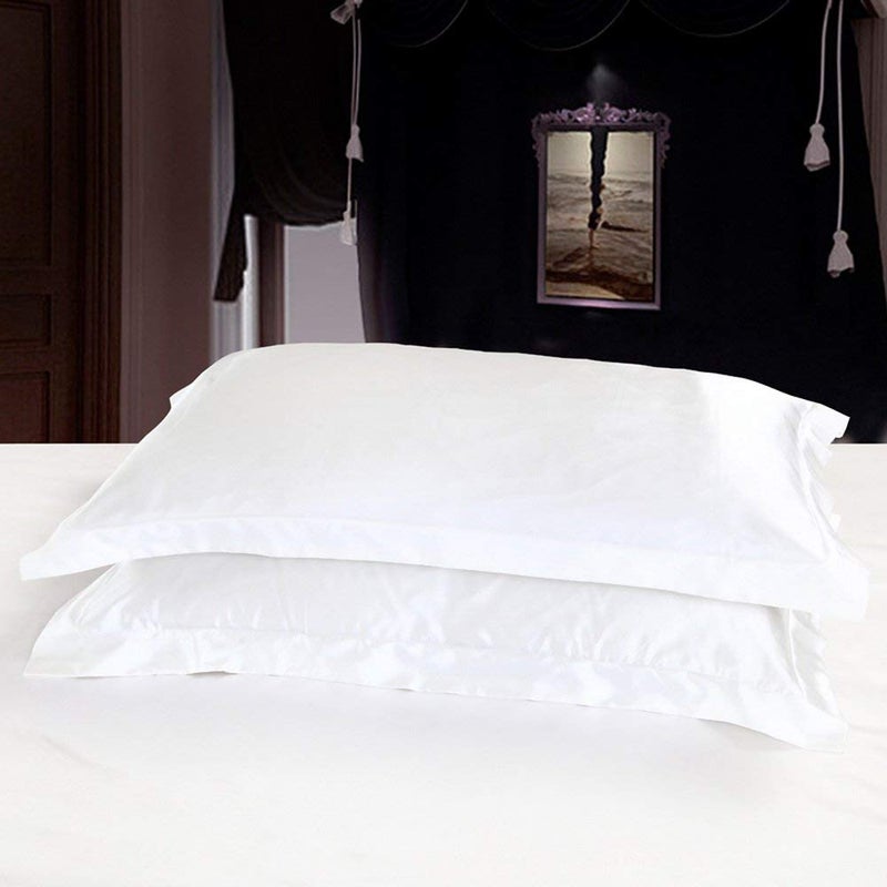 Dehman Dehman 2X Silk Pillowcase, Free Silk Sleep mask & Silk Bonnet Cap for Hair Beauty, Prevent Side Sleeping Wrinkles, Have Good Dreams - Image 2