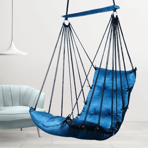 Juljulia Swing for Balcony - Premium Jhula for Adults for Home, Safe Jhula for Kids, Indoor Balcony Hanging Chair, Durable & Comfortable Design, Easy Installation & Maintenance - JJ_Low-K-FIROZI - Image 2
