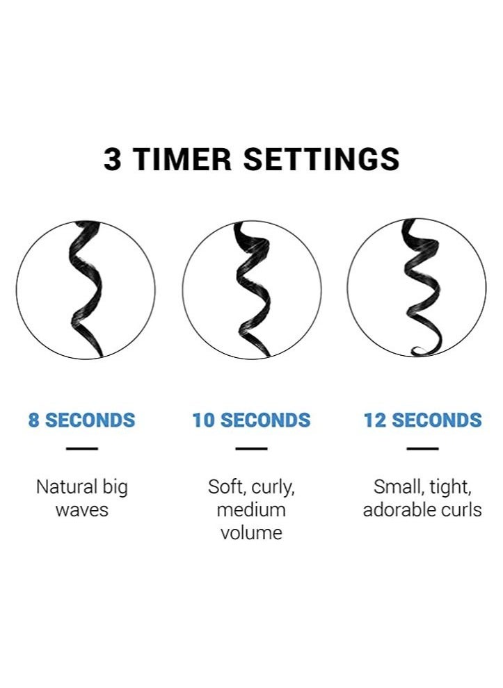 Generic - Automatic Hair Curler Electric Steam Hair Curler Ceramic Curling Iron Salon Professional Rotating Styling Steamer Curl Tools - Image 1