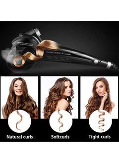 Automatic Hair Curler Electric Steam Hair Curler Ceramic Curling Iron Salon Professional Rotating Styling Steamer Curl Tools