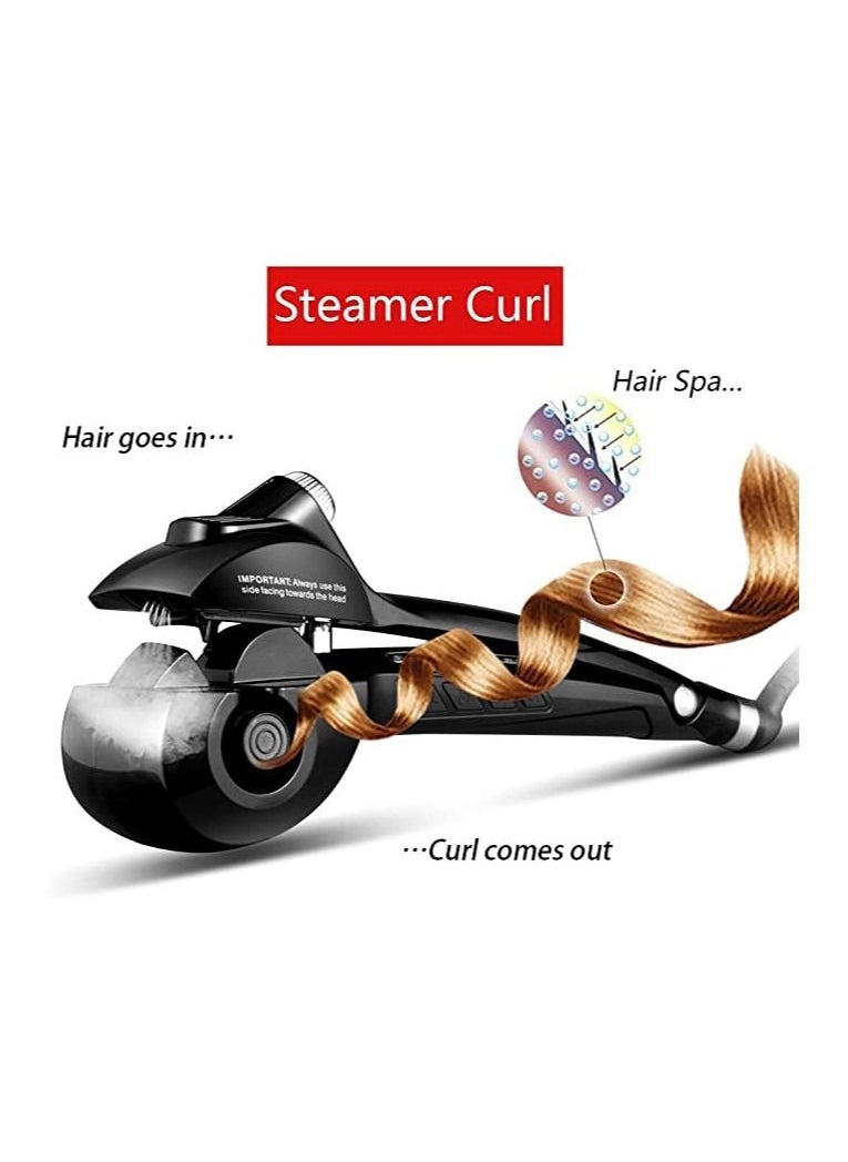 Generic - Automatic Hair Curler Electric Steam Hair Curler Ceramic Curling Iron Salon Professional Rotating Styling Steamer Curl Tools - Image 1
