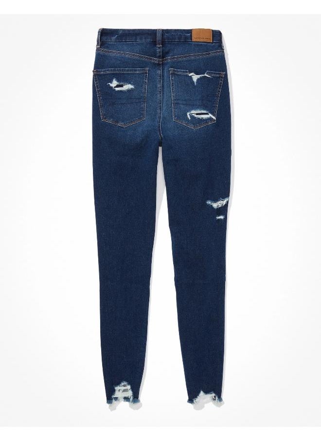American Eagle AE Dream Ripped Curvy Highest Waist Jegging  - Image 4