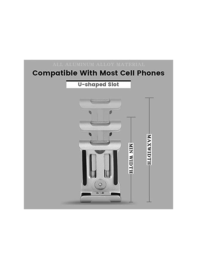 PROMASS Motorcycle Phone Mount - Premium Aluminum Alloy Bike Phone Mount, Securely Holds Phone, Suitable for handlebars with a diameter of 20MM~38MM - Image 4