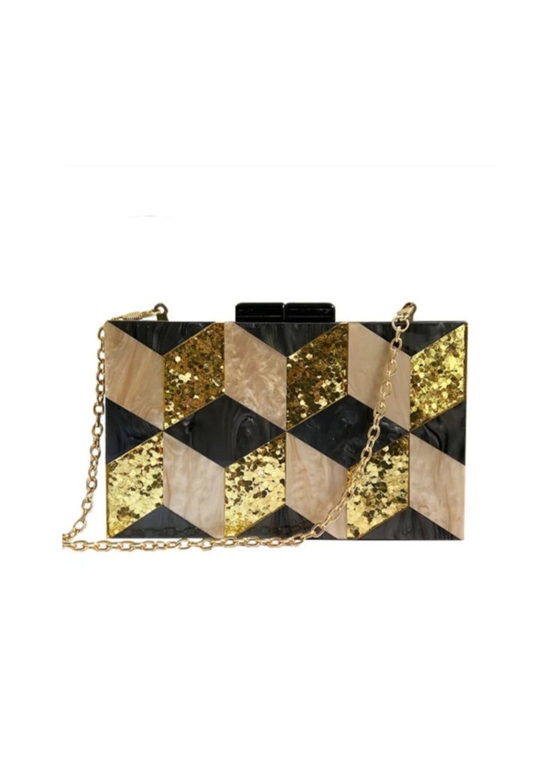 Multi-colored Women's Clutch Bag For Special Occasions - Image 1