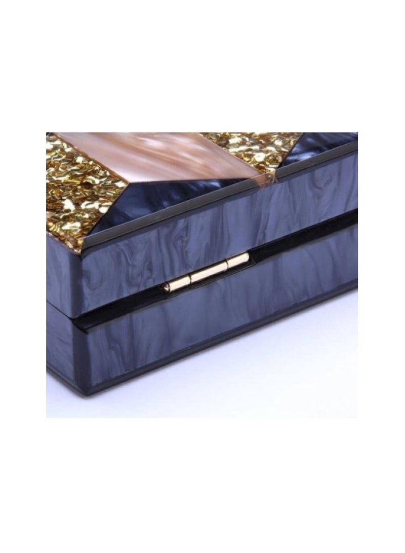 Multi-colored Women's Clutch Bag For Special Occasions - Image 4