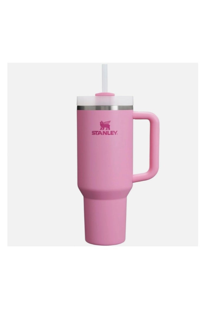Stanley Stanley Quencher H2.0 Flo State Vacuum Insulated Stainless Steel Tumbler with Lid and Straw for Water, Iced Tea or Coffee, Smoothies and More, Rose 2.0  - Image 1