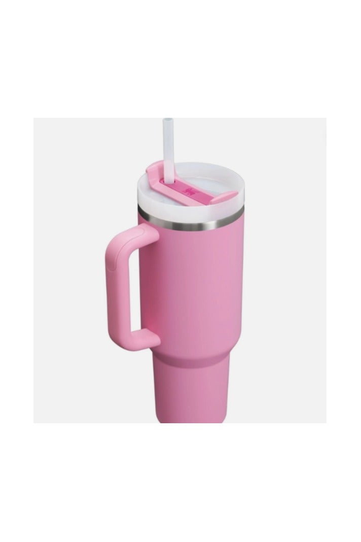 Stanley Stanley Quencher H2.0 Flo State Vacuum Insulated Stainless Steel Tumbler with Lid and Straw for Water, Iced Tea or Coffee, Smoothies and More, Rose 2.0  - Image 2