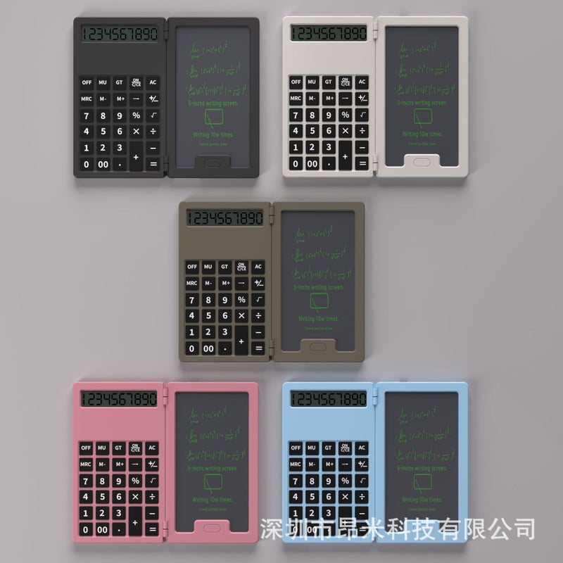 Calculator Selling Handwriting Pad Learning Office Folding Lcd Calculator Function Science Manufacturer Direct Supply - Image 1