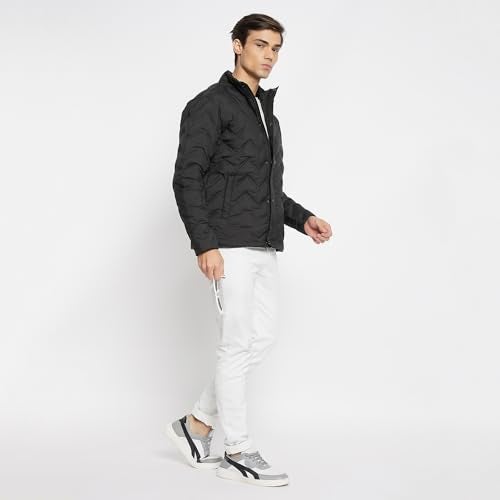 Duke Stardust Men Full Sleeve Heater Jacket (SDZ2154_Black_XXL) - Image 5