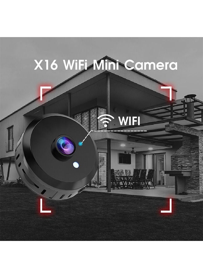 Mini Spy 1080P WiFi Hidden Camera with Night Vision and Motion Detection