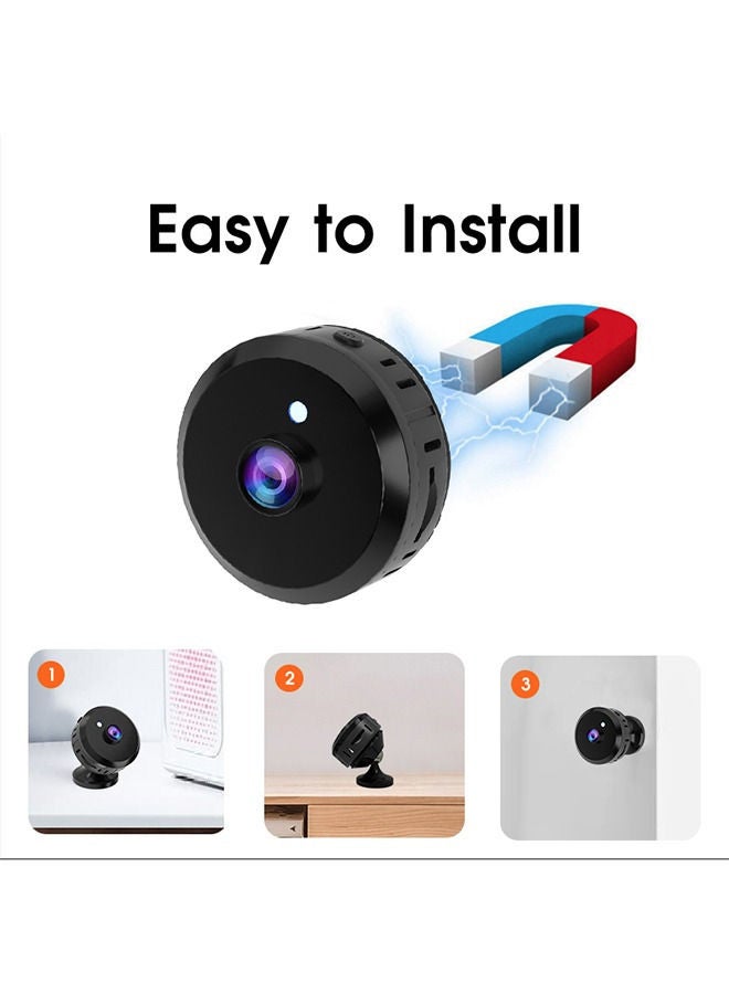 Mini Spy 1080P WiFi Hidden Camera with Night Vision and Motion Detection