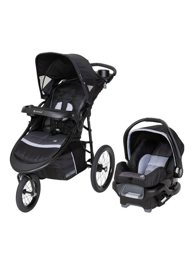 babytrend Expedition Dlx Jogger Travel System-Sports Grey - Image 1