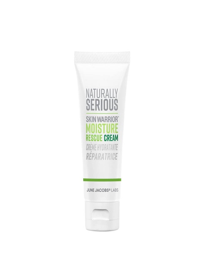 Naturally Serious | Skin Warrior Moisture Rescue Cream, Daily Moisturizing Cream, Skin Barrier Cream, Vegan Skincare, Cruelty-Free Skincare - Image 1