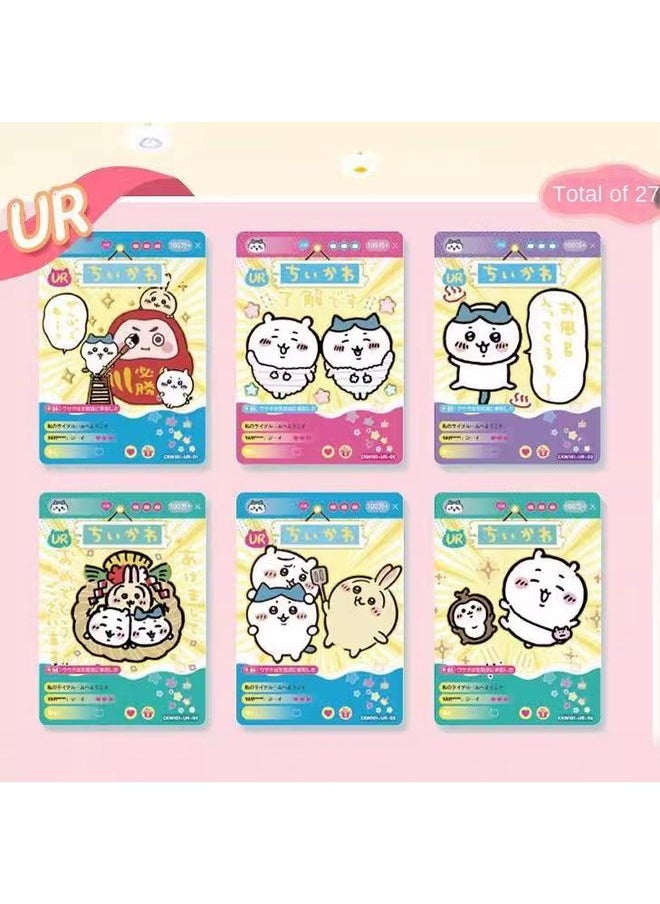 Bluejw - Moe Card Chiikawa Jiyika Wow Collection Card Cute Cartoon Animation Peripheral Card Original Box Batch - Image 1