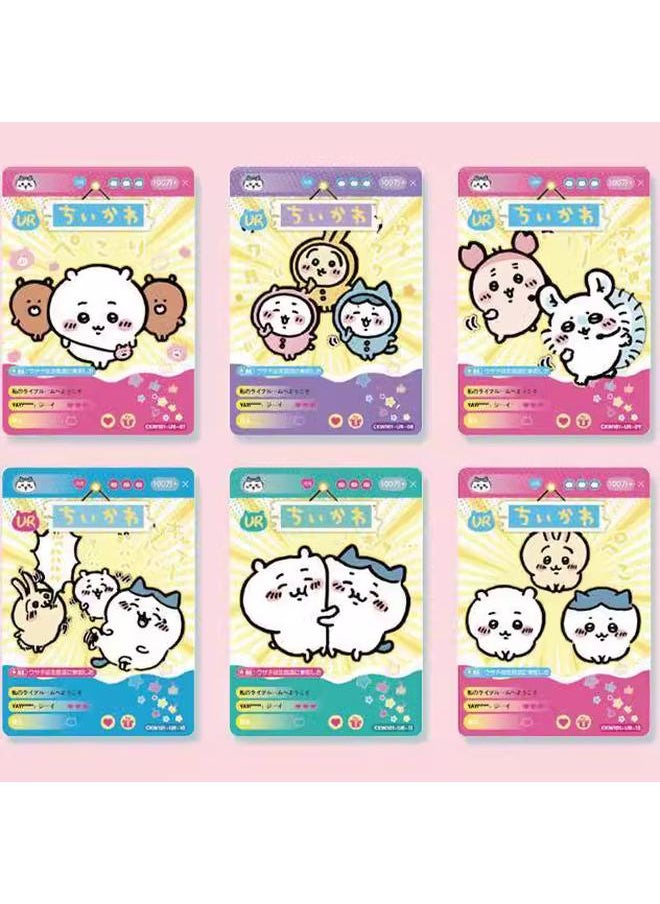 Bluejw - Moe Card Chiikawa Jiyika Wow Collection Card Cute Cartoon Animation Peripheral Card Original Box Batch - Image 1