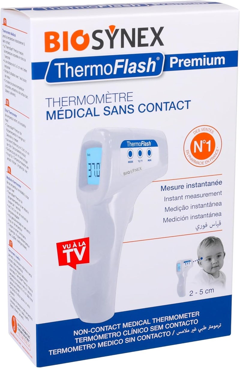 Biosynex مقياس حرارة الجبين غير المتصل BIOSYNEX Premium Thermoflash - Image 5