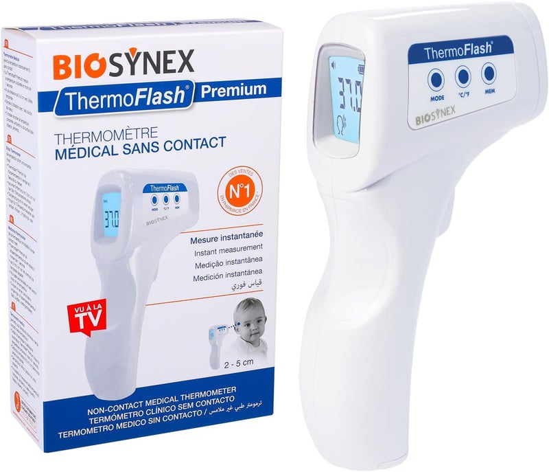 Biosynex مقياس حرارة الجبين غير المتصل BIOSYNEX Premium Thermoflash - Image 1