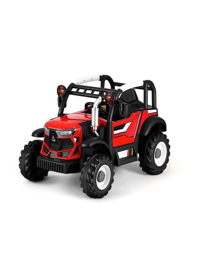 جرارات كهربائية للأطفال - جرار صغير يعمل بالبطارية مع جهاز تحكم عن بعد، سيارة لعبة كهربائية للأطفال - Image 1