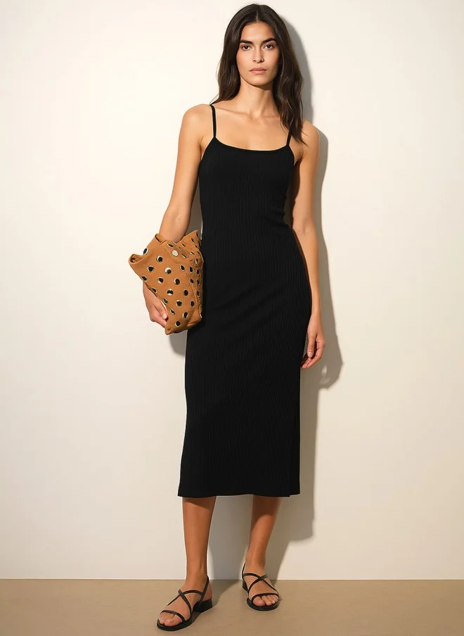 ساسافراس Black Bodycon Dress for Women