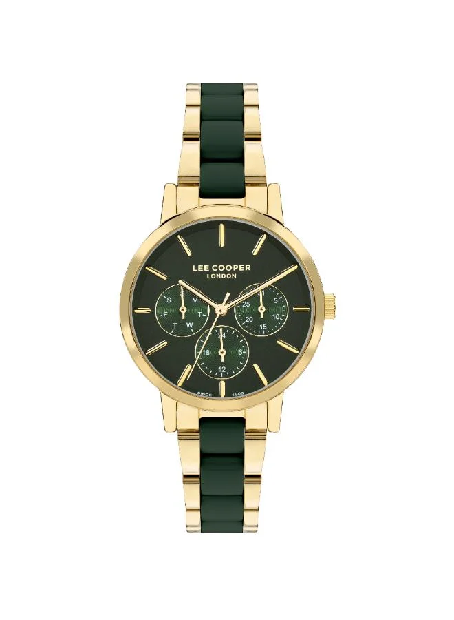 Lee Cooper Women's Metal Multi Function Watch LC07929.170 - 26,8*33,2 mm