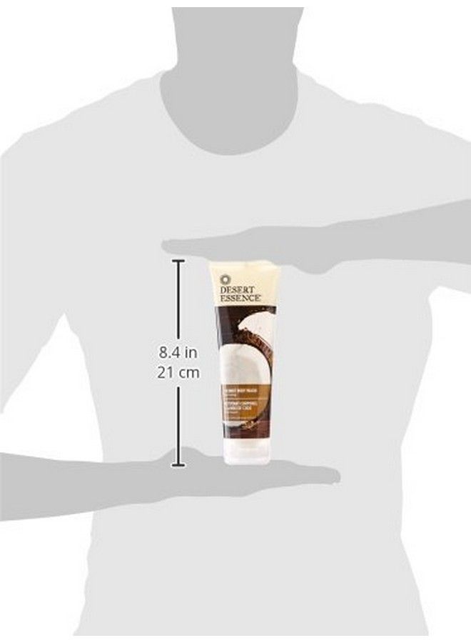 Desert Essence Body Wash Coconut 8 Oz - Image 4