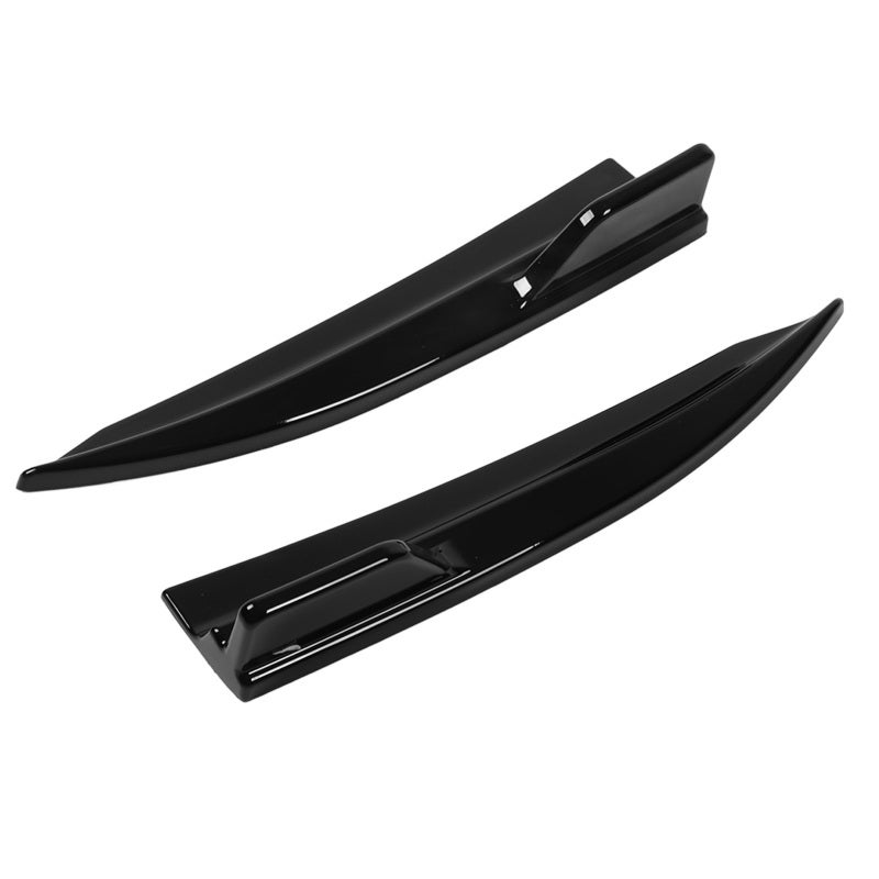 Rear Splitter Lip Spoiler Glossy Black Durable ABS Plastic - Easy Installation Bumper Diffuser Kit for 3 Series G20 M Sport 2019-2022 - Image 2
