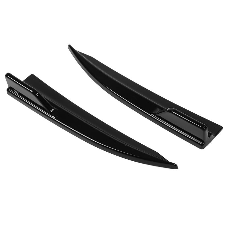Rear Splitter Lip Spoiler Glossy Black Durable ABS Plastic - Easy Installation Bumper Diffuser Kit for 3 Series G20 M Sport 2019-2022 - Image 3