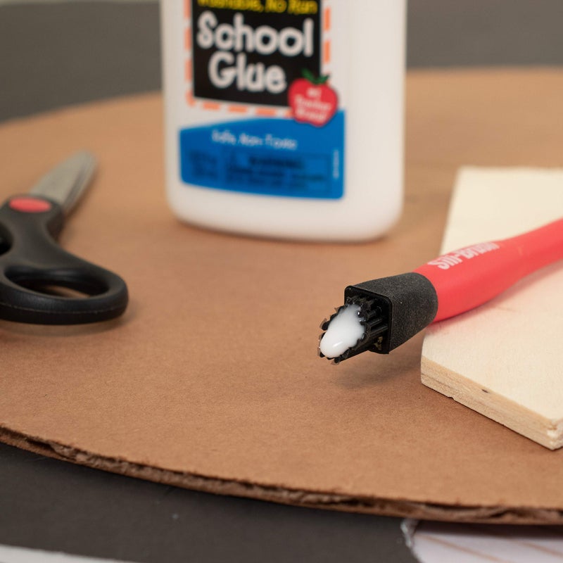 Fulton مجموعة فرشاة الغراء السيليكون غير اللاصق، 1 و 1/2 مجموعة فرش، فرش سهلة التنظيف للأعمال الخشبية، الفنون، الهوايات، فرشاة نشر السيليكون - Image 4