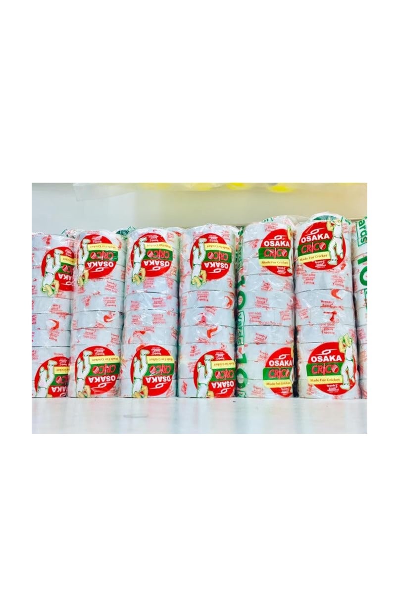 OSAKA Bundle of 10 White Cricket Ball Tape Tennis Ball Tape Pack of 10 Roll. - Image 3