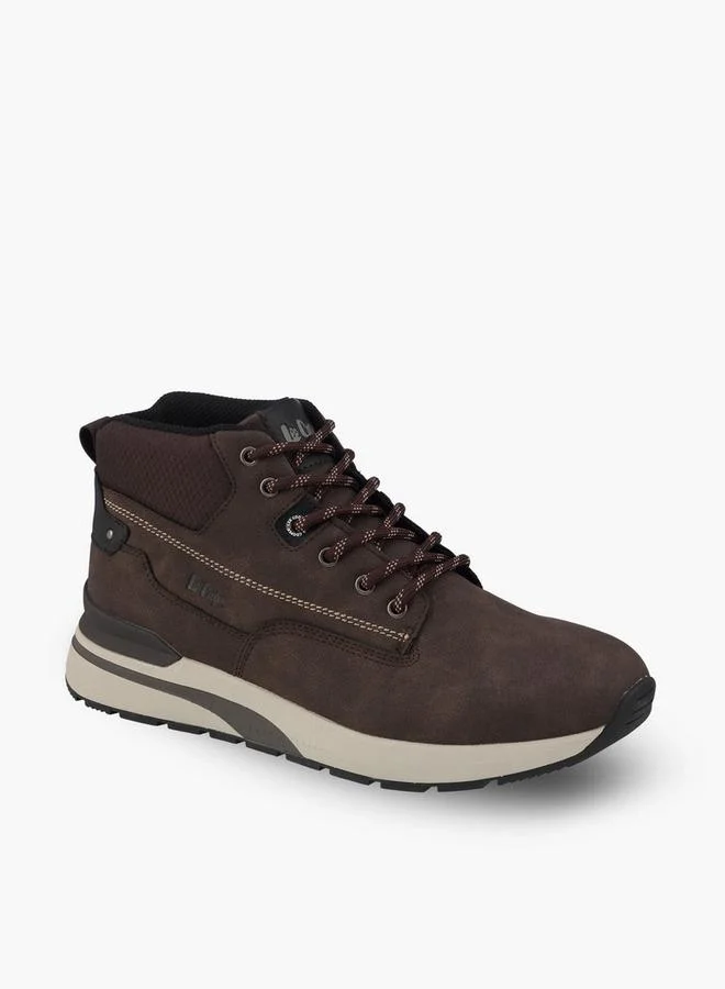لي كوبر Men Lace-Up Ankle Boots