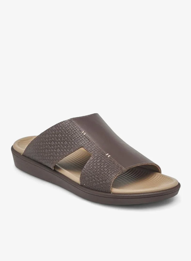 لو كونفورت صنادل عربية جلدية رجالية