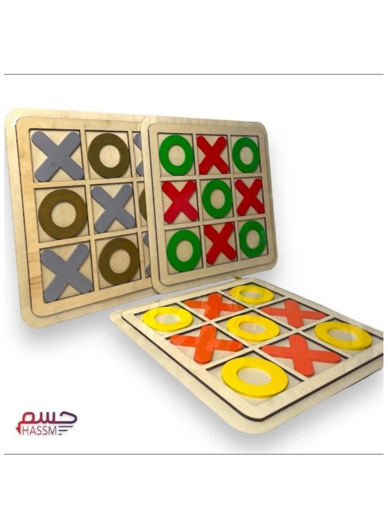 HASSM An interactive wooden XO game suitable for adults and children - Image 1