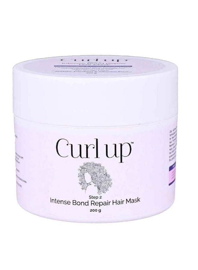 Curl up Refreshing Intense Bond Repair Hair Mask 200g - Image 1