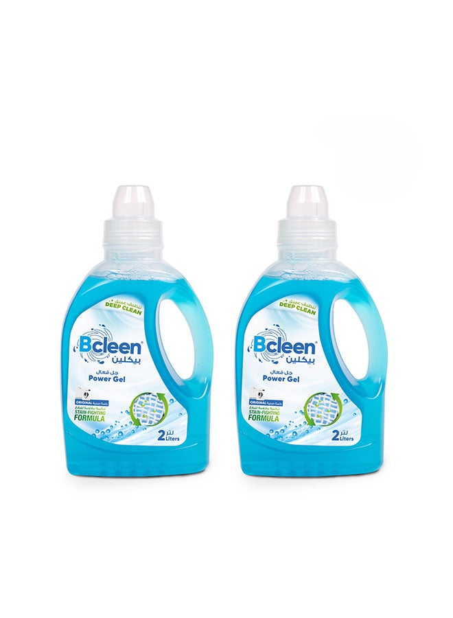 Bcleen Liquid Laundry Detergent, With Deep Clean Front/Top Load 2L (OFFER PACK 2L X 2) - Image 1